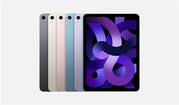 首次升級自研M1芯片！iPad Air 5今日開啟預(yù)定：4399元起