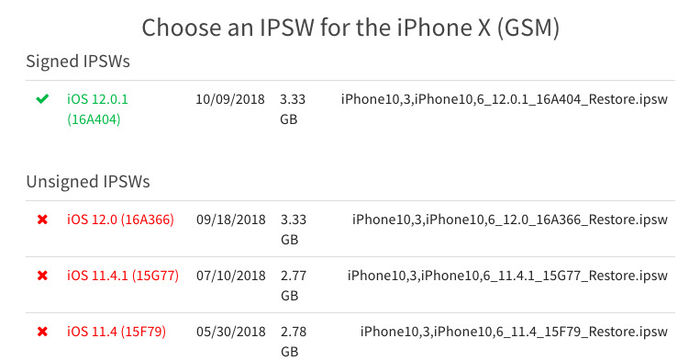 蘋(píng)果推送iOS12.1最新測(cè)試版，并關(guān)閉了舊系統(tǒng)驗(yàn)證通道