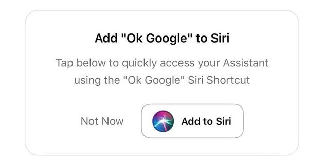 谷歌更新后能讓Siri來啟動Google語音，蘋果尷尬