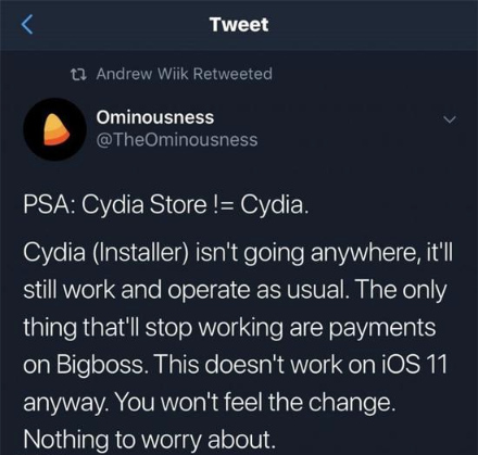 Cydia商店宣布關(guān)閉，對(duì)iOS越獄有這些影響