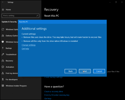 Windows 10 19H1新版18312推送：預(yù)留存儲(chǔ)上線、重置UI調(diào)整
